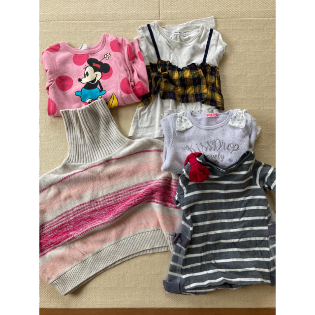 GAP(ギャップ)の女児服120まとめ売り キッズ/ベビー/マタニティのキッズ服女の子用(90cm~)(Tシャツ/カットソー)の商品写真