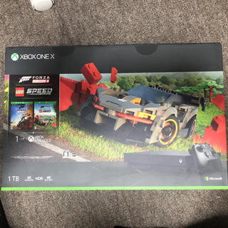 エックスボックス(Xbox)の【美品】Xbox One X（Forza Horizon 4 Lego 同梱版）(家庭用ゲーム機本体)