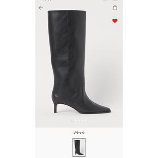 エイチアンドエム(H&M)の新品‼️ H&M ロングブーツ　39 ブラック　黒(ブーツ)