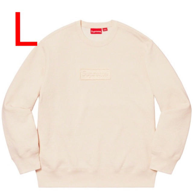 【L】Supreme Cutout Logo Crewneck シュプリーム