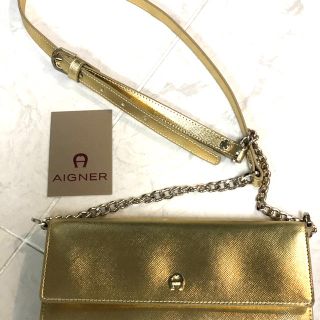 アイグナー(AIGNER)のAIGNER ショルダーウォレット(財布)