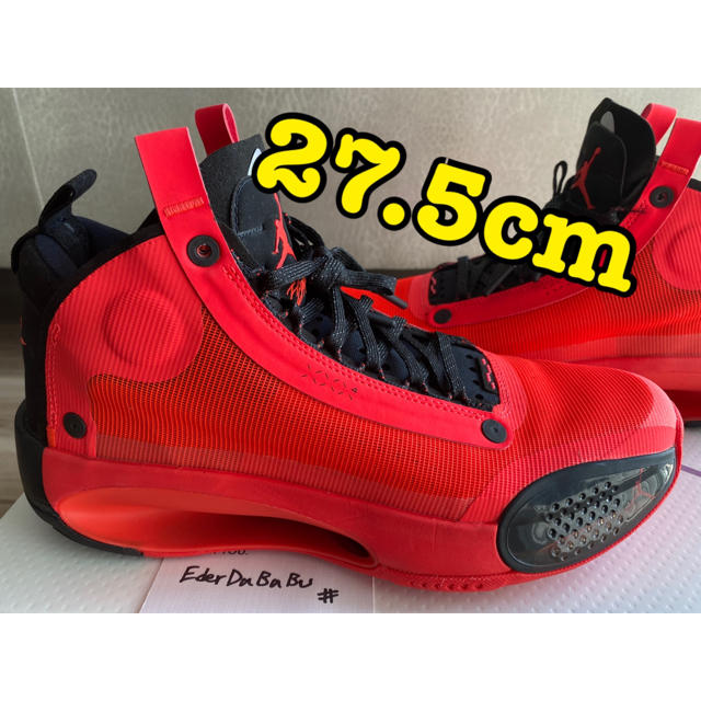 美品 Air Jordan 34 infrared 23 エアジョーダン Rui