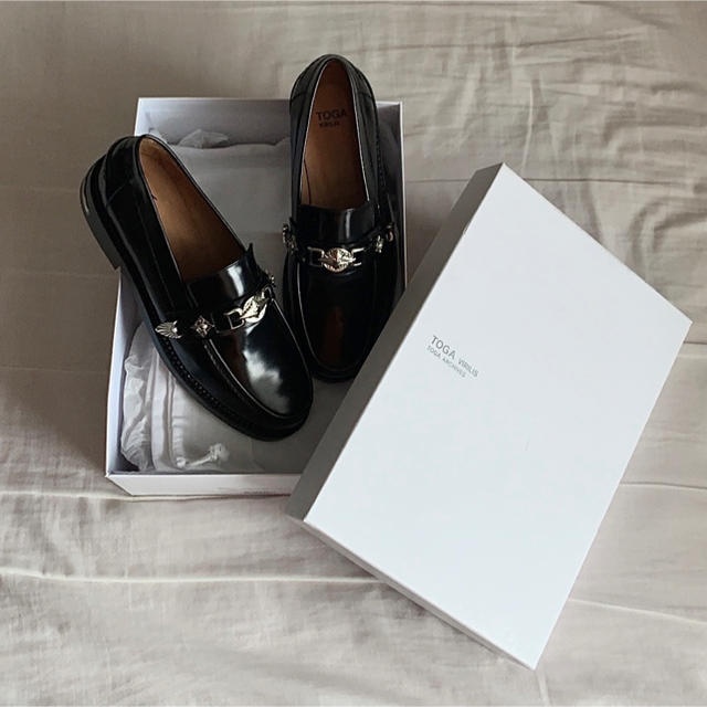 早い者勝ち！toga virilis metal loafer ローファー　革靴