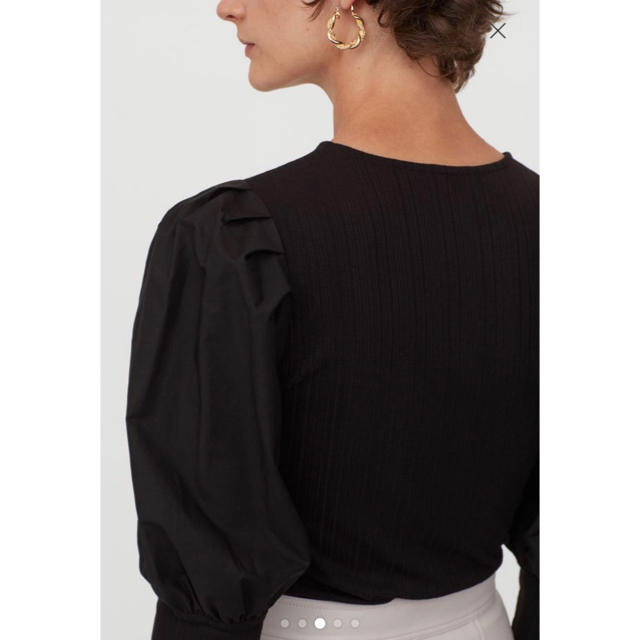 一流品 - Mugler H&M コラボ メッシュパネルコルセットトップス 32