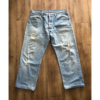 リーバイス(Levi's)の膝ダメージユーロリーバイス501リベット273Levi'sヴィンテージグランジ系(デニム/ジーンズ)