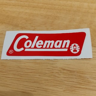 コールマン(Coleman)の残り1個！Coleman コールマン ステッカー デカール シール(その他)