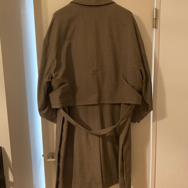 SUNSEA(サンシー)のYOKE 19aw 3WAY BAL COLLAR COAT サイズs メンズのジャケット/アウター(ステンカラーコート)の商品写真