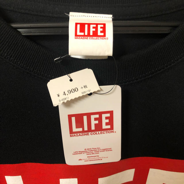【ジム64様専用】長袖Tシャツ LIFE magazine ロンT 新品 レディースのトップス(Tシャツ(長袖/七分))の商品写真