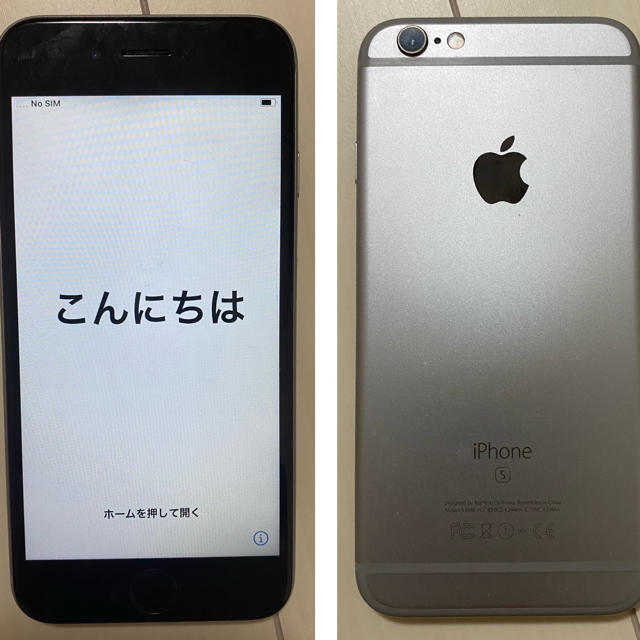 iPhone6s シルバー　16G simフリー