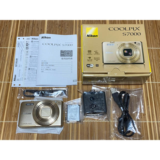 Nikon★ニコン★COOLPIX★S7000★ゴールド