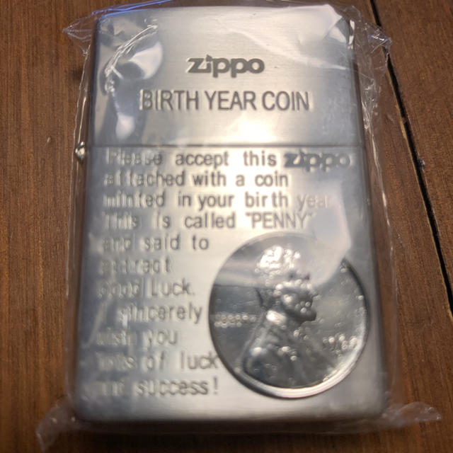 ZIPPO バースデーイヤーコイン1964年　未使用新品
