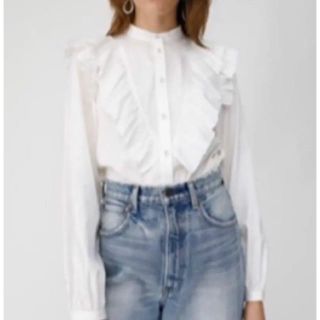 マウジー(moussy)のマウジー　ブラウス　moussy shoulder ruffle blouse (シャツ/ブラウス(長袖/七分))