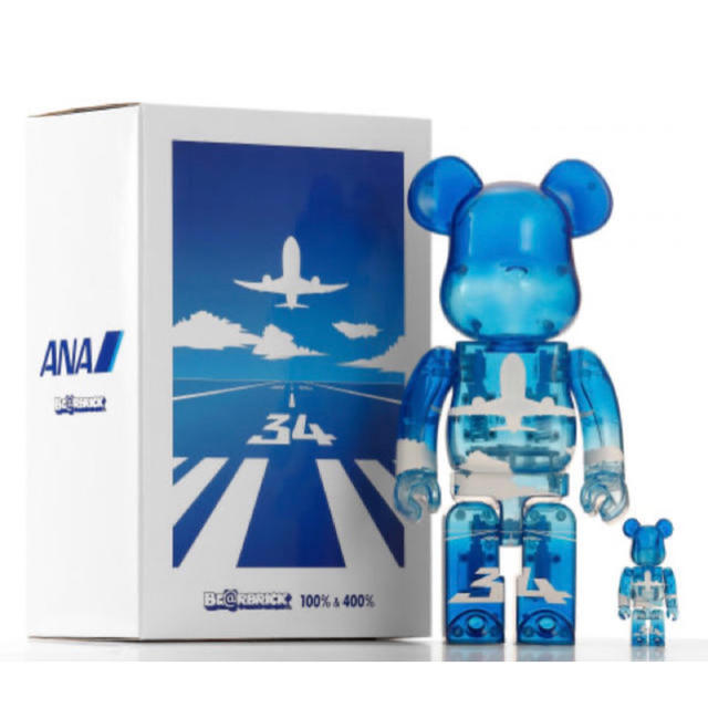 BE@RBRICK for ANA 100% & 400%  3個セットフィギュア