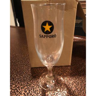 サッポロ(サッポロ)のサッポロビール足付きグラス(グラス/カップ)