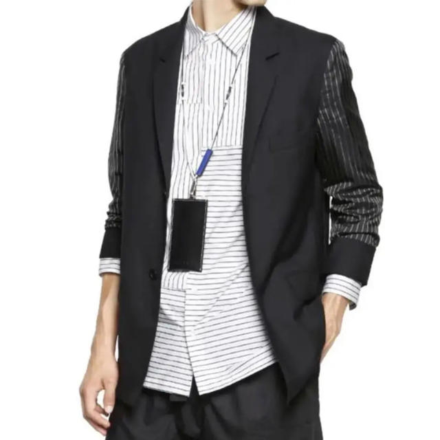 MARNI マルニ ジャケット 切り替え ストライプ 注目ブランドのギフト