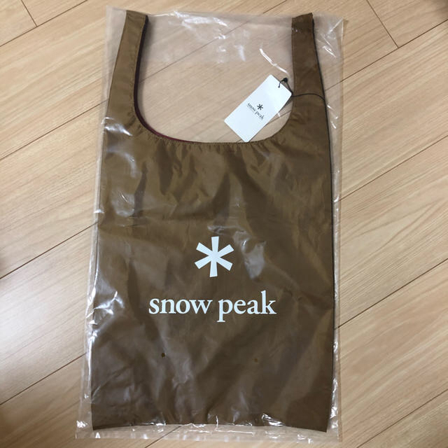 スノーピーク snow peak 原宿店限定 ショッピングバッグ エコバッグ | フリマアプリ ラクマ