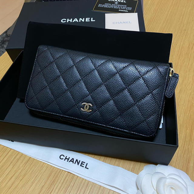 人気商品】 CHANEL - 美品CHANEL シャネル マトラッセ キャビアスキン
