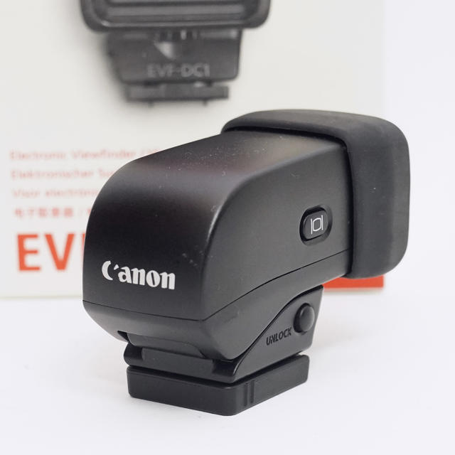 Canon(キヤノン)のCanon 電子ビューファインダー EVF-DC1 スマホ/家電/カメラのスマホ/家電/カメラ その他(その他)の商品写真