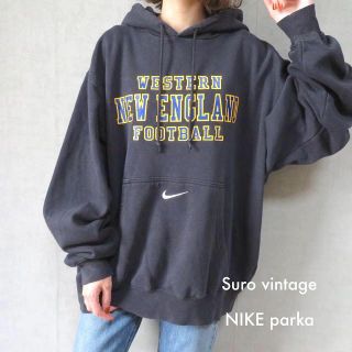 【即完モデル‼︎】NIKE☆90s カレッジロゴ刺繍 スウェット A928