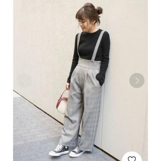 スピックアンドスパン(Spick & Span)の＊ spick and span ＊ チェックパンツ(カジュアルパンツ)