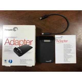 Seagate Thunderbolt Adapter STAE128 美品