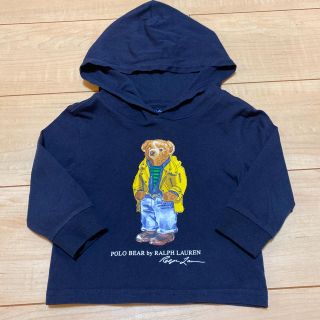 ポロラルフローレン(POLO RALPH LAUREN)のラルフローレン ポロベア パーカー ネイビー 80(Ｔシャツ)