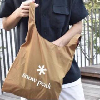 スノーピーク(Snow Peak)のsnow peak エコバッグ 原宿限定 新品未使用(エコバッグ)