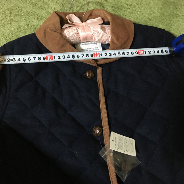 キルティングジャケット レディースのジャケット/アウター(ノーカラージャケット)の商品写真
