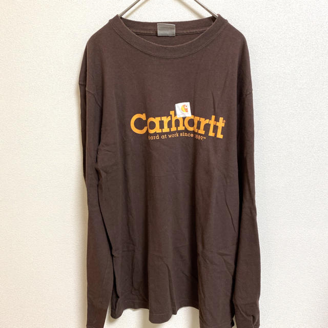 carhartt(カーハート)のカーハート　carhartt ロンT レア　ビンテージ メンズのトップス(Tシャツ/カットソー(七分/長袖))の商品写真