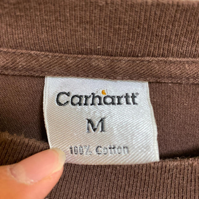 carhartt(カーハート)のカーハート　carhartt ロンT レア　ビンテージ メンズのトップス(Tシャツ/カットソー(七分/長袖))の商品写真