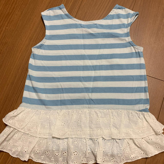 mezzo piano(メゾピアノ)のメゾピアノ　ノースリーブ　mezzo piano キッズ/ベビー/マタニティのキッズ服女の子用(90cm~)(Tシャツ/カットソー)の商品写真