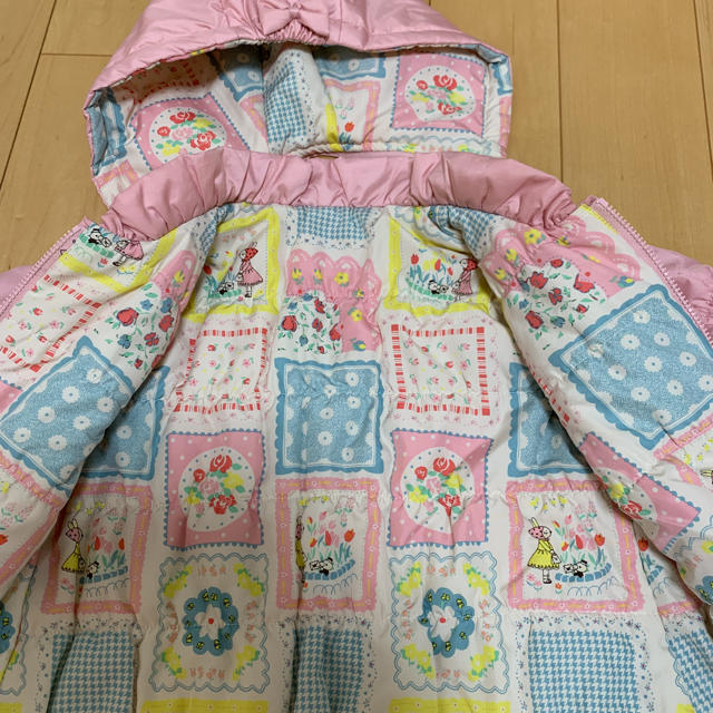 KP(ニットプランナー)のKP ニットプランナー  ダウン ジャンパー 90 キッズ/ベビー/マタニティのキッズ服女の子用(90cm~)(ジャケット/上着)の商品写真