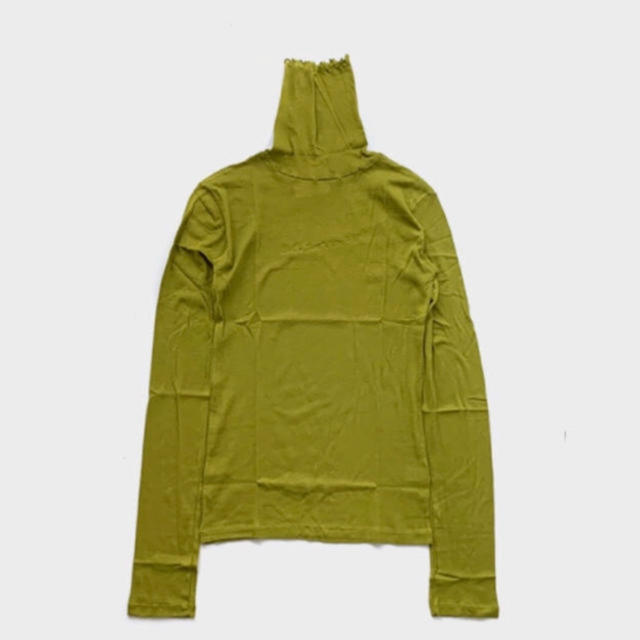 baserange turtleneck-cotton Gaze-olive