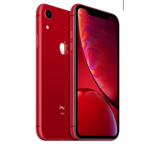 iPhone(アイフォーン)の(未使用品) iPhoneXR 128gb SIMfree productred スマホ/家電/カメラのスマートフォン/携帯電話(スマートフォン本体)の商品写真