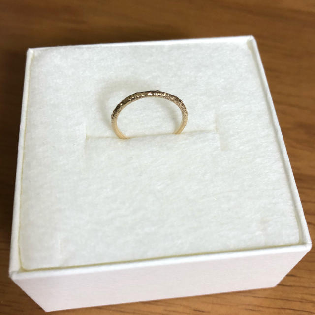 フロストS-Ring ゴールド 3号 un by tomoyo yoshida レディースのアクセサリー(リング(指輪))の商品写真