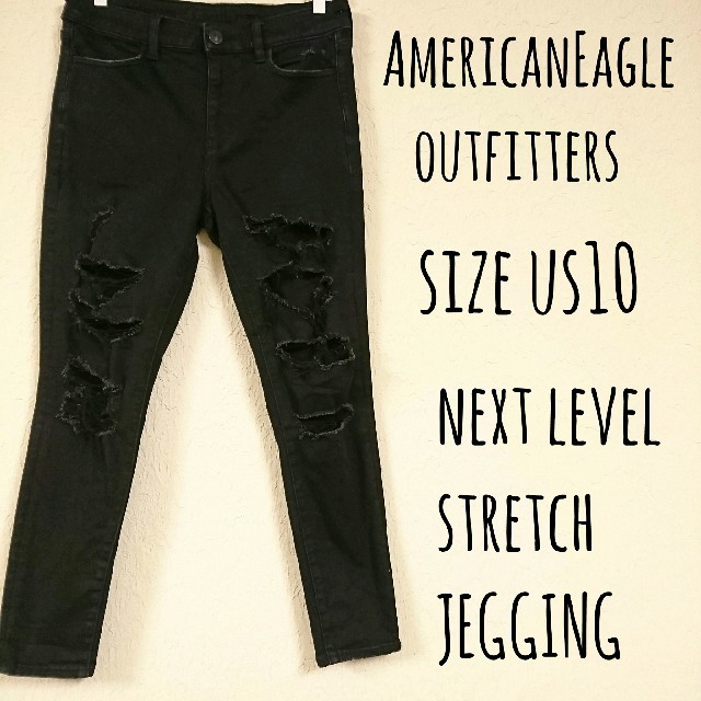 American Eagle(アメリカンイーグル)のAEO next level stretch JEGGING us10 レディースのパンツ(デニム/ジーンズ)の商品写真