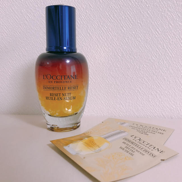 L'OCCITANE イモーテル　オーバーナイトリセットセラム30ml