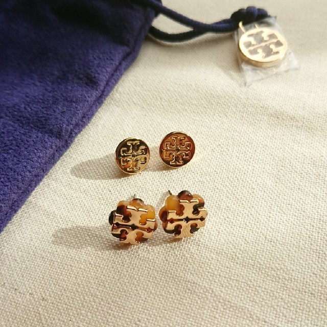 Tory Burch(トリーバーチ)の●がらがらどん様専用● べっこうピアス レディースのアクセサリー(ピアス)の商品写真