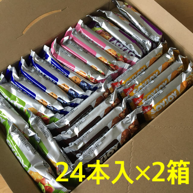 大塚製薬(オオツカセイヤク)の大塚　ソイジョイ　6種　24本入×2箱 食品/飲料/酒の食品(菓子/デザート)の商品写真