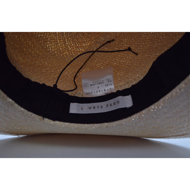 LOWRYS FARM(ローリーズファーム)のローリーズファーム 麦わらハット レディースの帽子(麦わら帽子/ストローハット)の商品写真