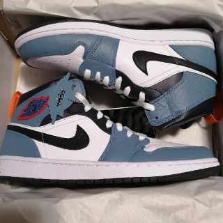 ナイキ(NIKE)のじーゆー様専用NIKE AIR JORDAN 1 mid (スニーカー)