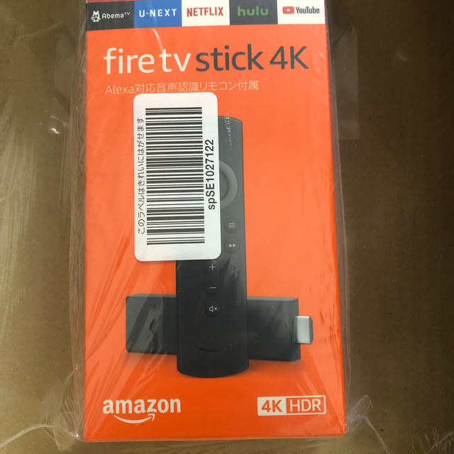 fire tv stick 4k スマホ/家電/カメラのPC/タブレット(PC周辺機器)の商品写真