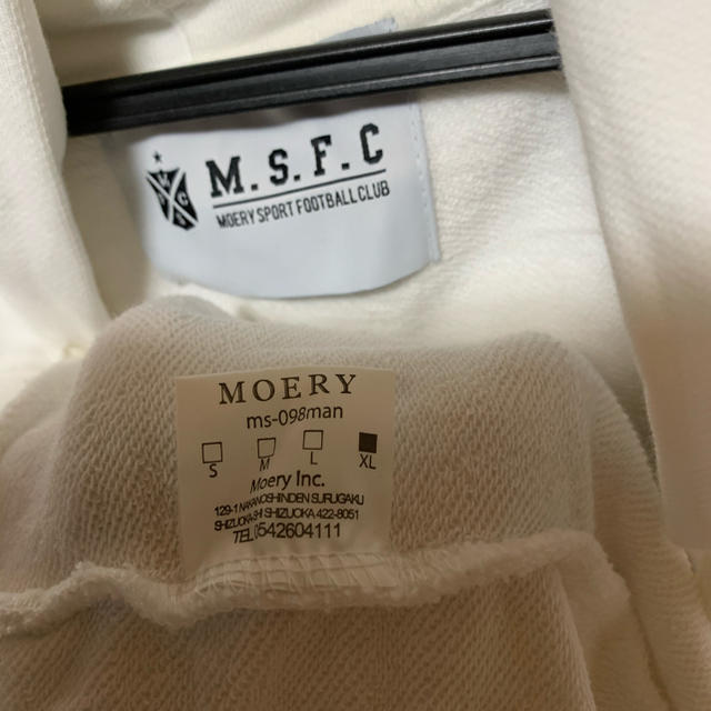 MOERY(モエリー)のMOERY SPORT メンズ MSFC セットアップ　ジャージ　スウェット   メンズのトップス(スウェット)の商品写真