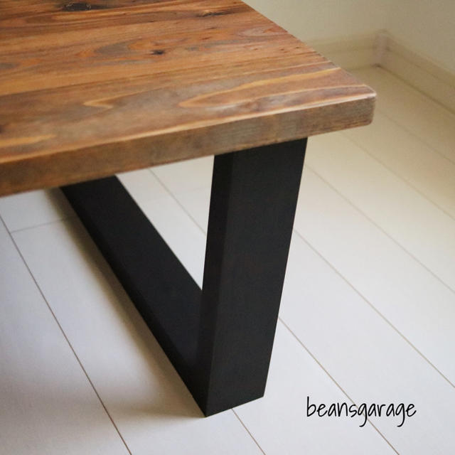 国産杉 90×50 無垢材 ローテーブル カフェスタイル リビングテーブル 2
