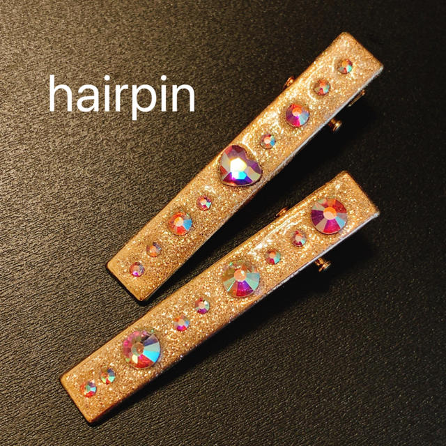 HAREPIN ハンドメイド  二本 ハンドメイドのファッション小物(その他)の商品写真