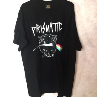 リッスンフレーバー(LISTEN FLAVOR)のリッスンフレーバー ビッグ Tシャツ 猫 タグ付き 新品(Tシャツ(半袖/袖なし))