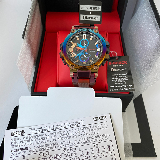 G-SHOCK(ジーショック)の★新品★ カシオ CASIO G-SHOCK MTG-B1000VL-4AJR メンズの時計(腕時計(デジタル))の商品写真