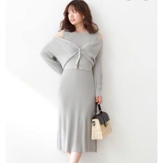 プロポーションボディドレッシング(PROPORTION BODY DRESSING)のボディドレッシング  ニットワンピース&カーディガン(セット/コーデ)