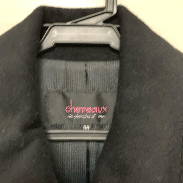 chereaux(シェロー)のシェロー　レディースコート　アンゴラ　サイズ38 レディースのジャケット/アウター(ロングコート)の商品写真