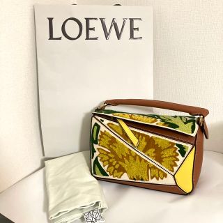 ロエベ(LOEWE)のLOEWE ロエベ パズル バッグ スモール フローラルレザー 刺繍 ウィリアム(ショルダーバッグ)